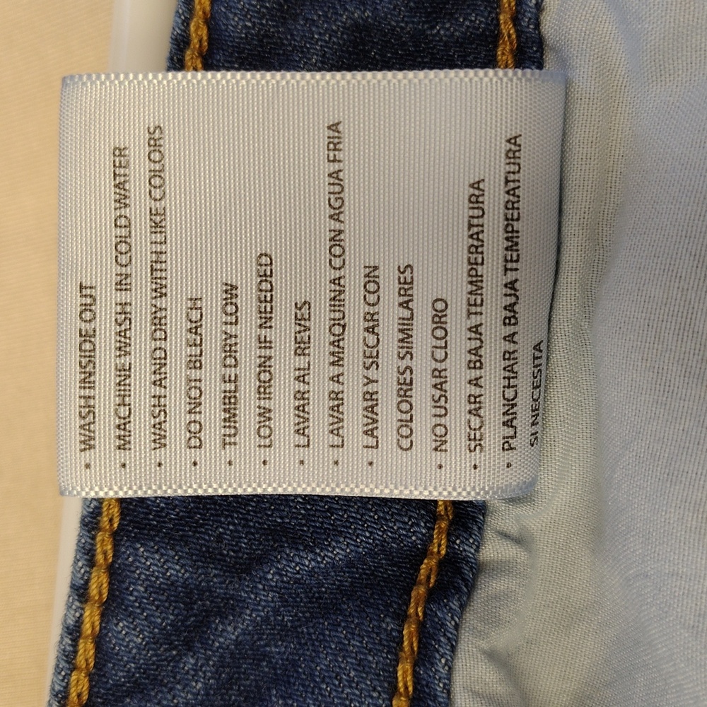KanCan Blue Distressed Jean Shorts - Picture 9 of 9